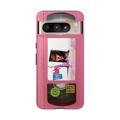 Cry Baby Pink Limited Edition Impact Resistant Vhs Phone Case