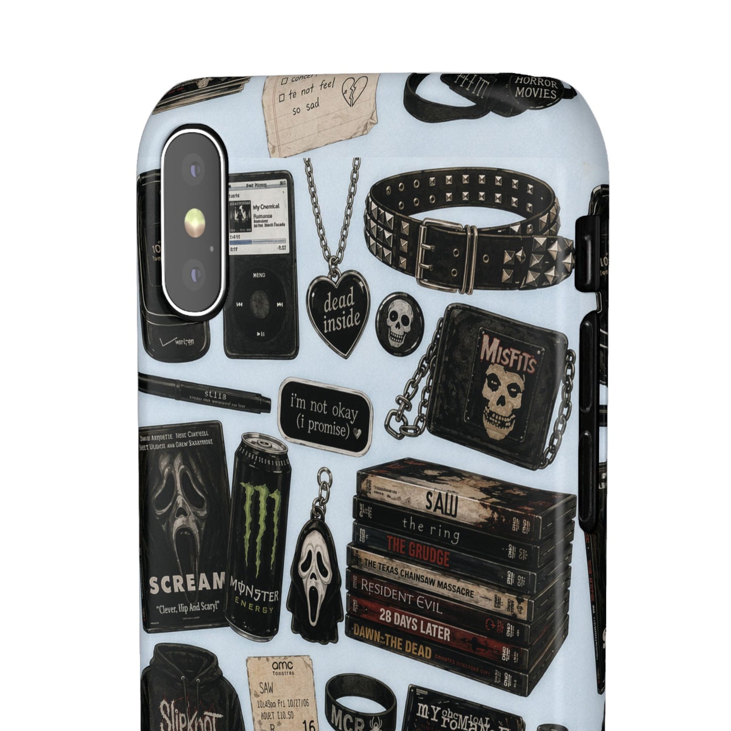 Emo 2000s Nostalgiacore Phone Case