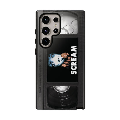 Scream VHS Impact Resistant iPhone Case