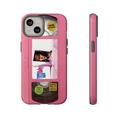 Cry Baby Pink Limited Edition Impact Resistant Vhs Phone Case