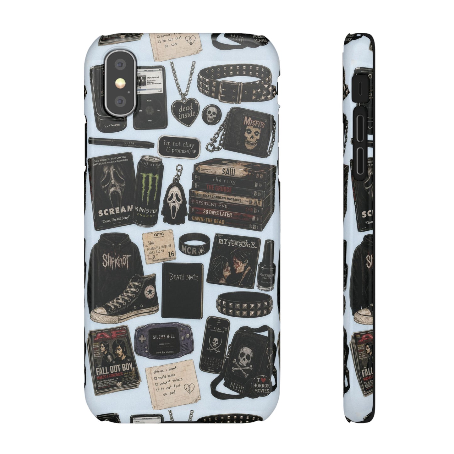 Emo 2000s Nostalgiacore Phone Case