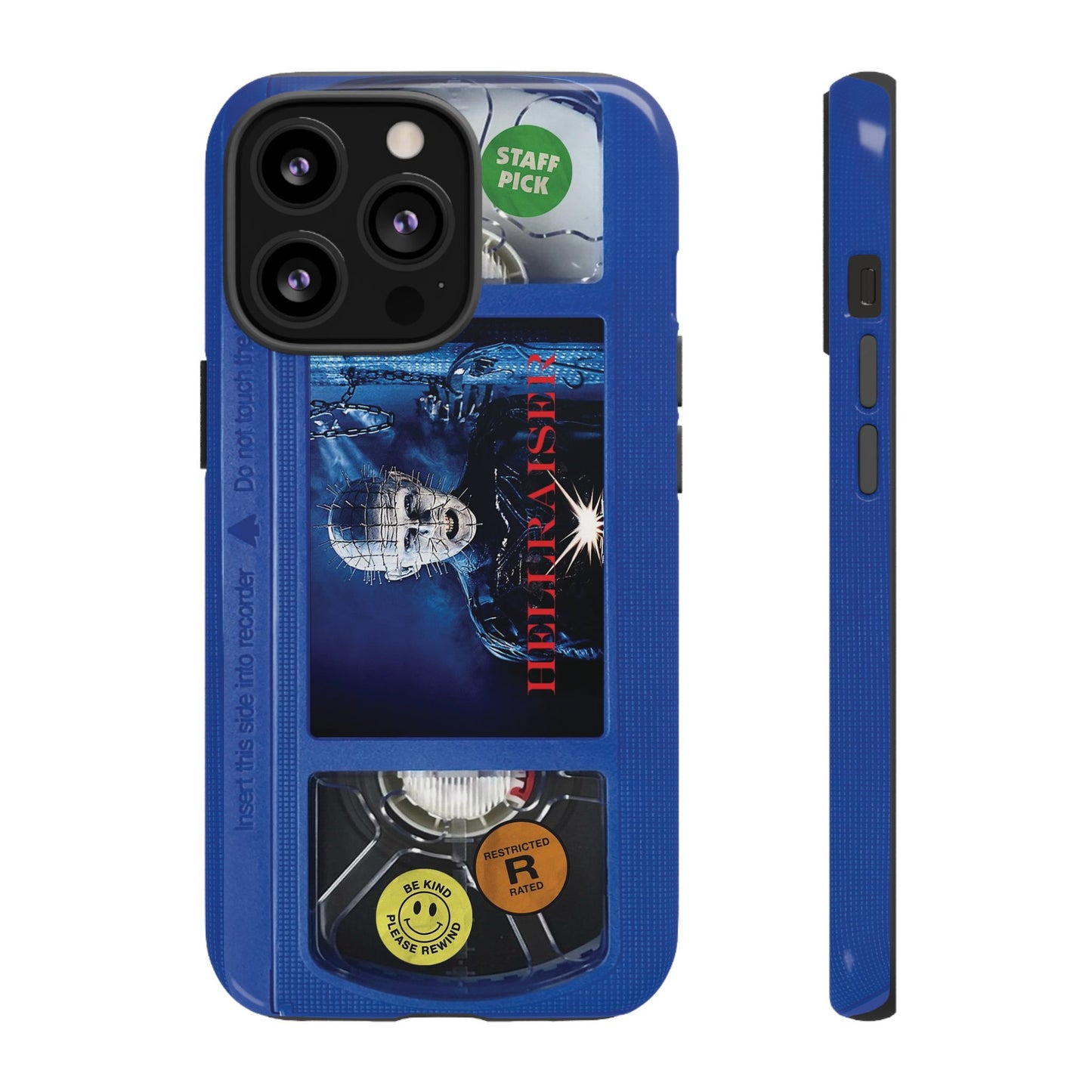 Hellraiser Blue Limited Edition Impact Resistant VHS Phone Case