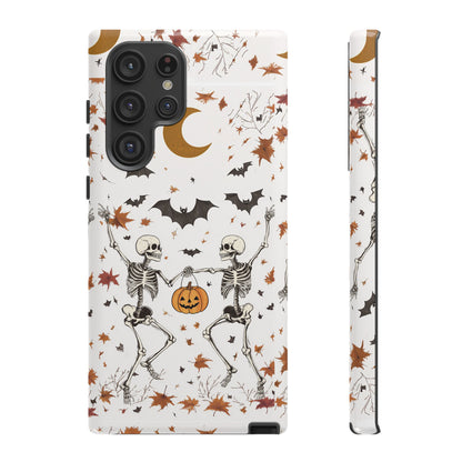 Dancing Skeletons Impact Resistant Phone Case