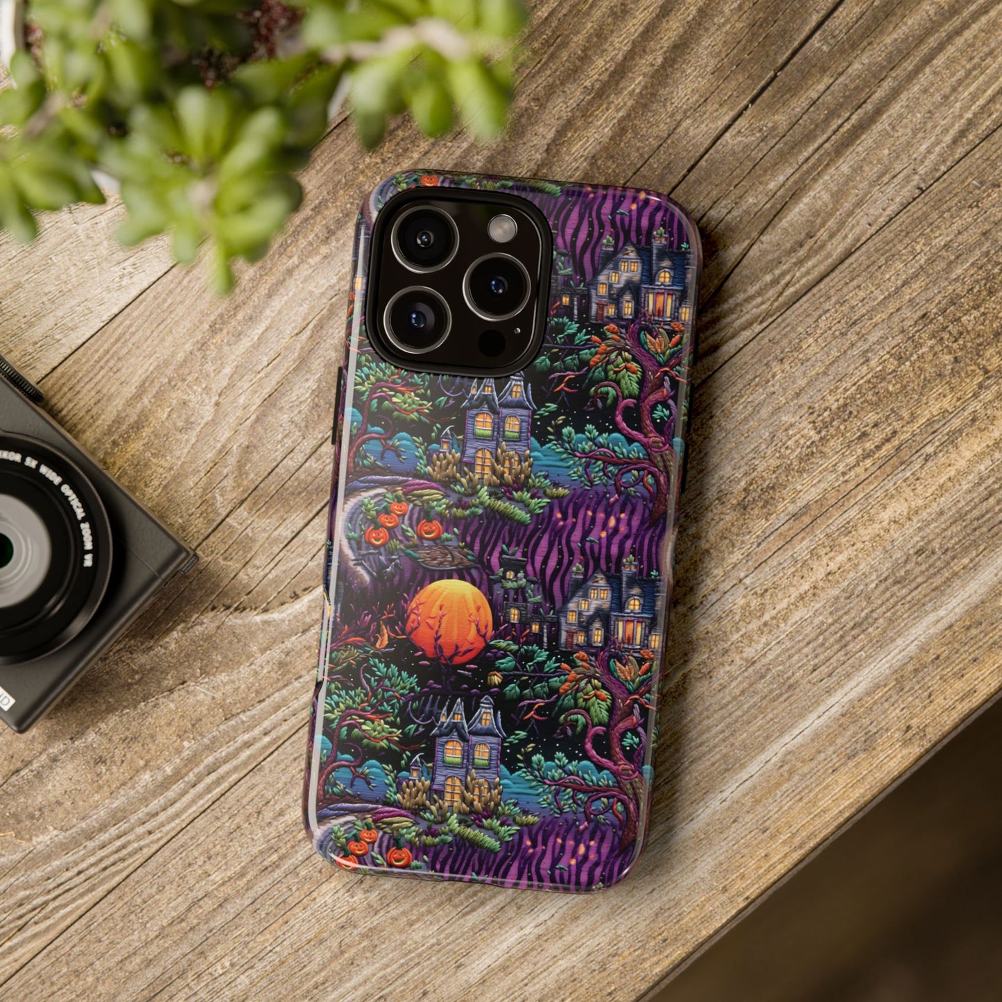 Spooky House Impact Resistant Phone Case