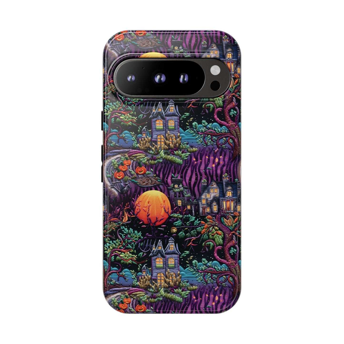 Spooky House Impact Resistant Phone Case