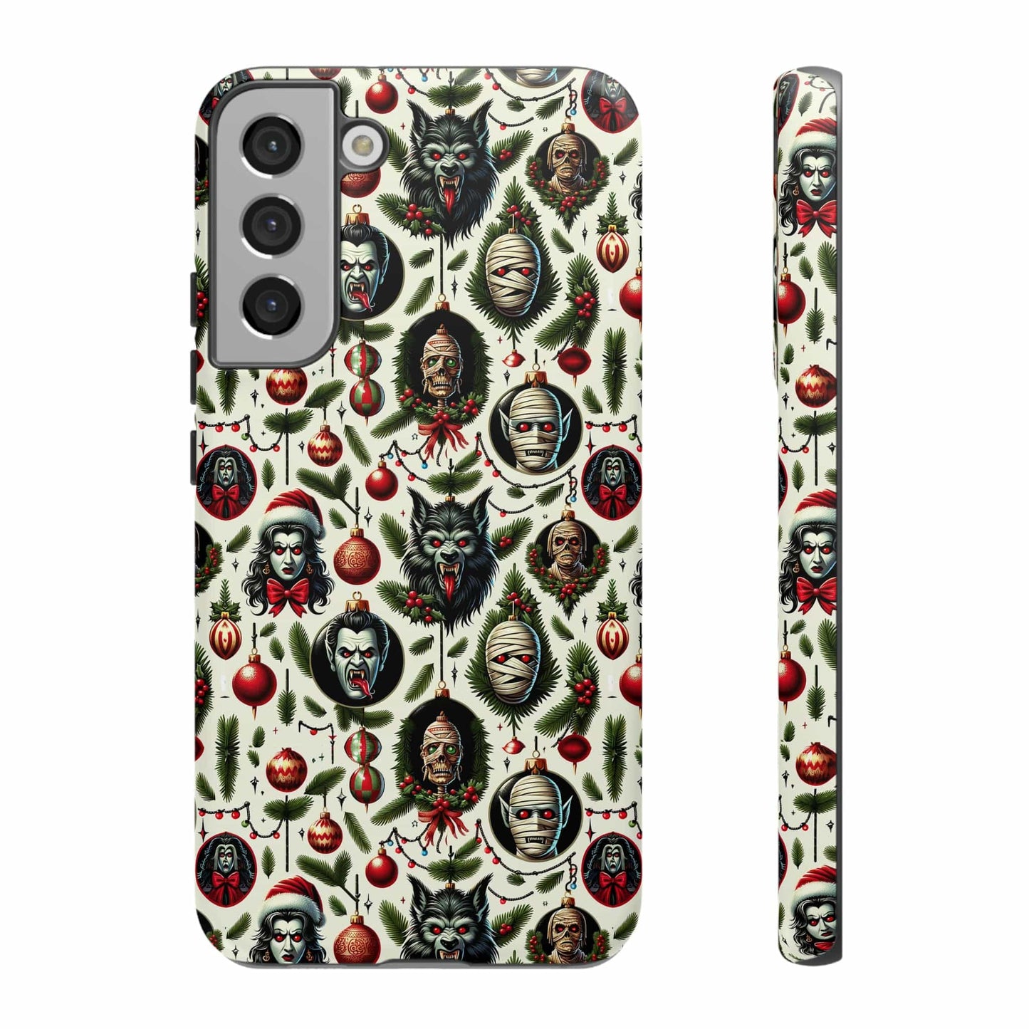 Horror Ornaments Impact Resistant Phone Case