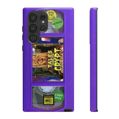 Tales Purple Edition Impact Resistant VHS Phone Case