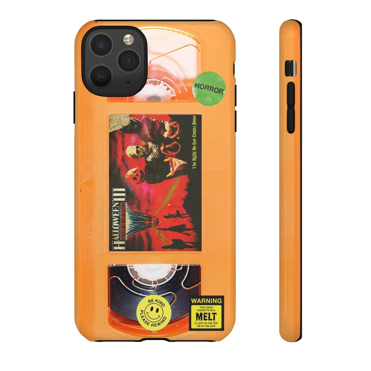 Halloween III Orange Edition Impact Resistant VHS Phone Case