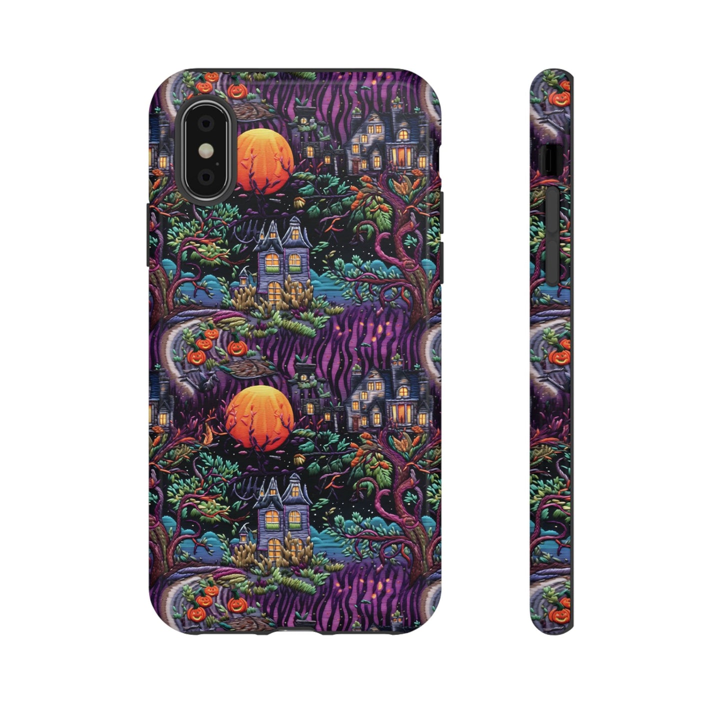 Spooky House Impact Resistant Phone Case
