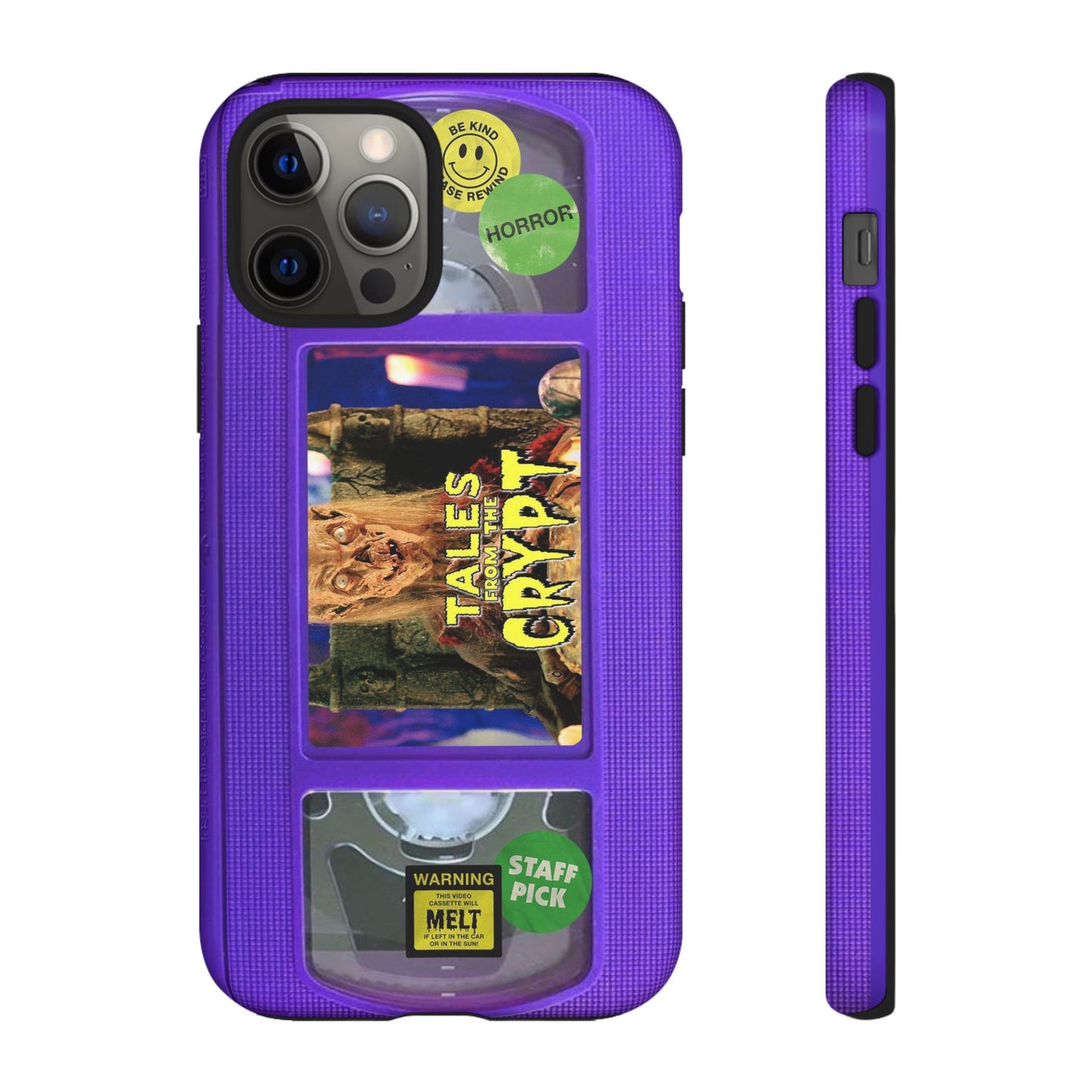 Tales Purple Edition Impact Resistant VHS Phone Case