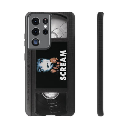 Scream VHS Impact Resistant iPhone Case