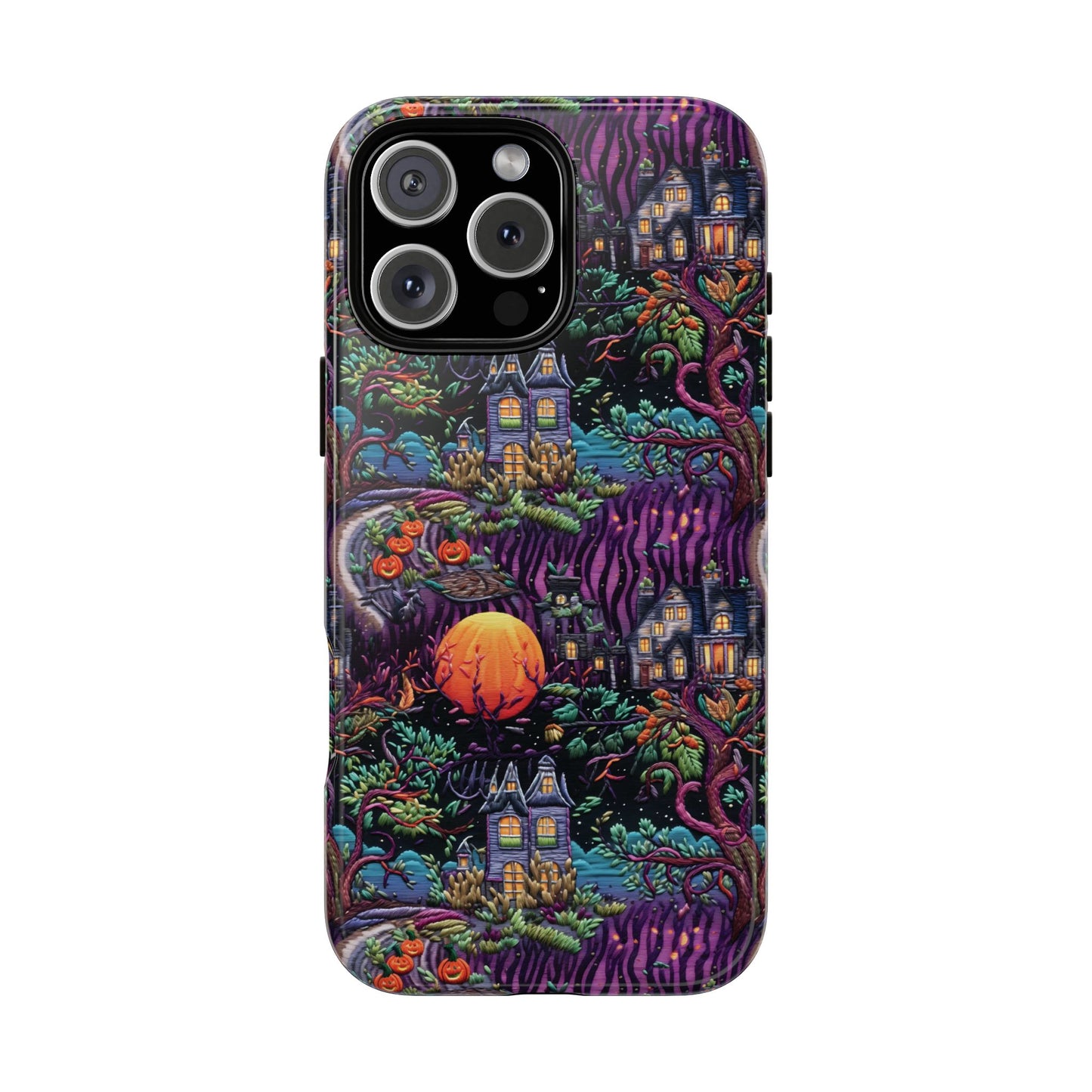 Spooky House Impact Resistant Phone Case