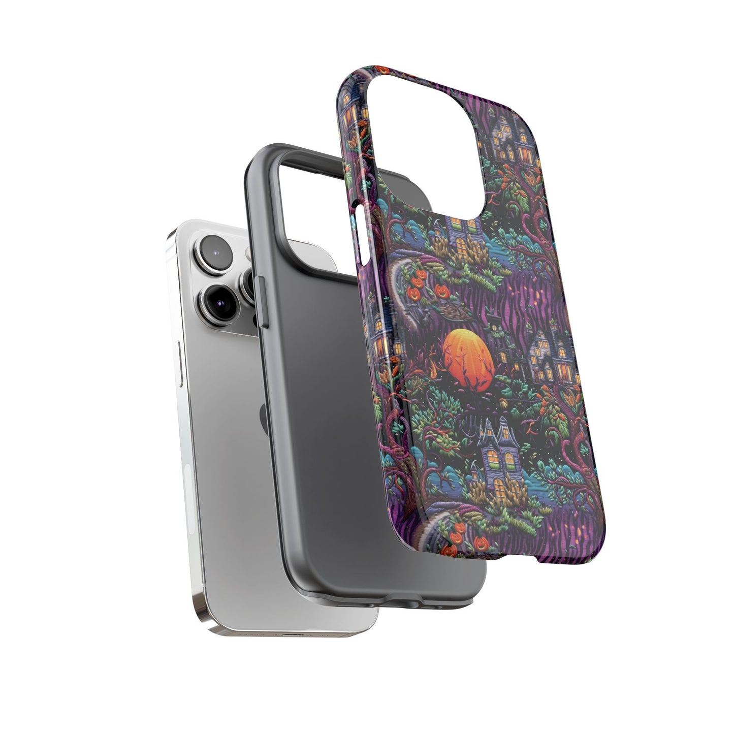 Spooky House Impact Resistant Phone Case