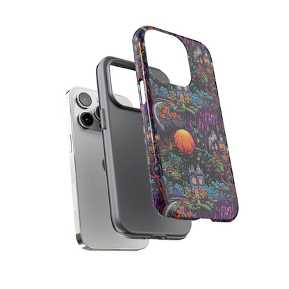 Spooky House Impact Resistant Phone Case
