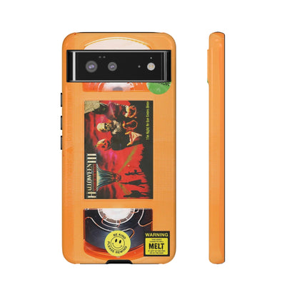 Halloween III Orange Edition Impact Resistant VHS Phone Case