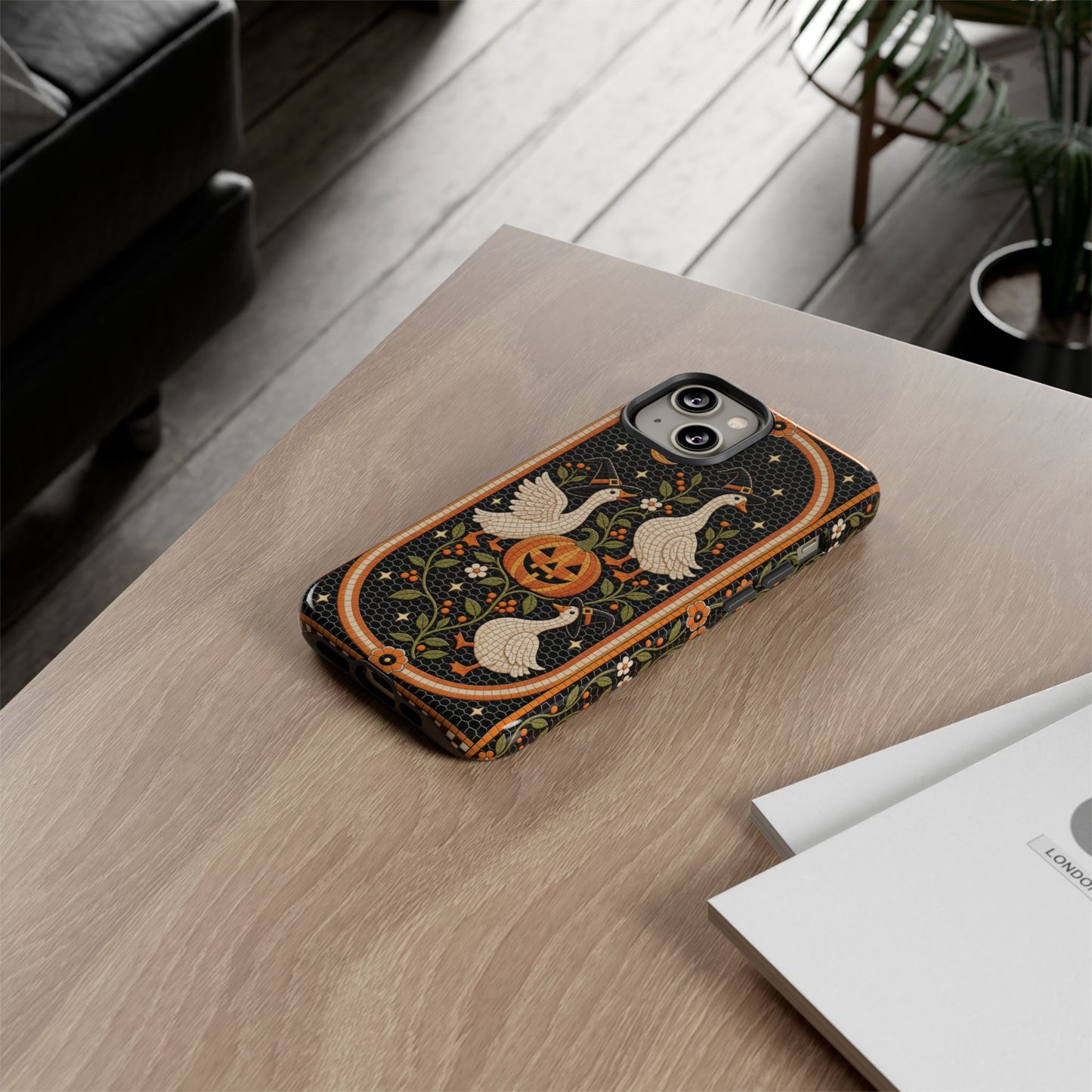 Halloween Goose Impact Resistant Phone Case
