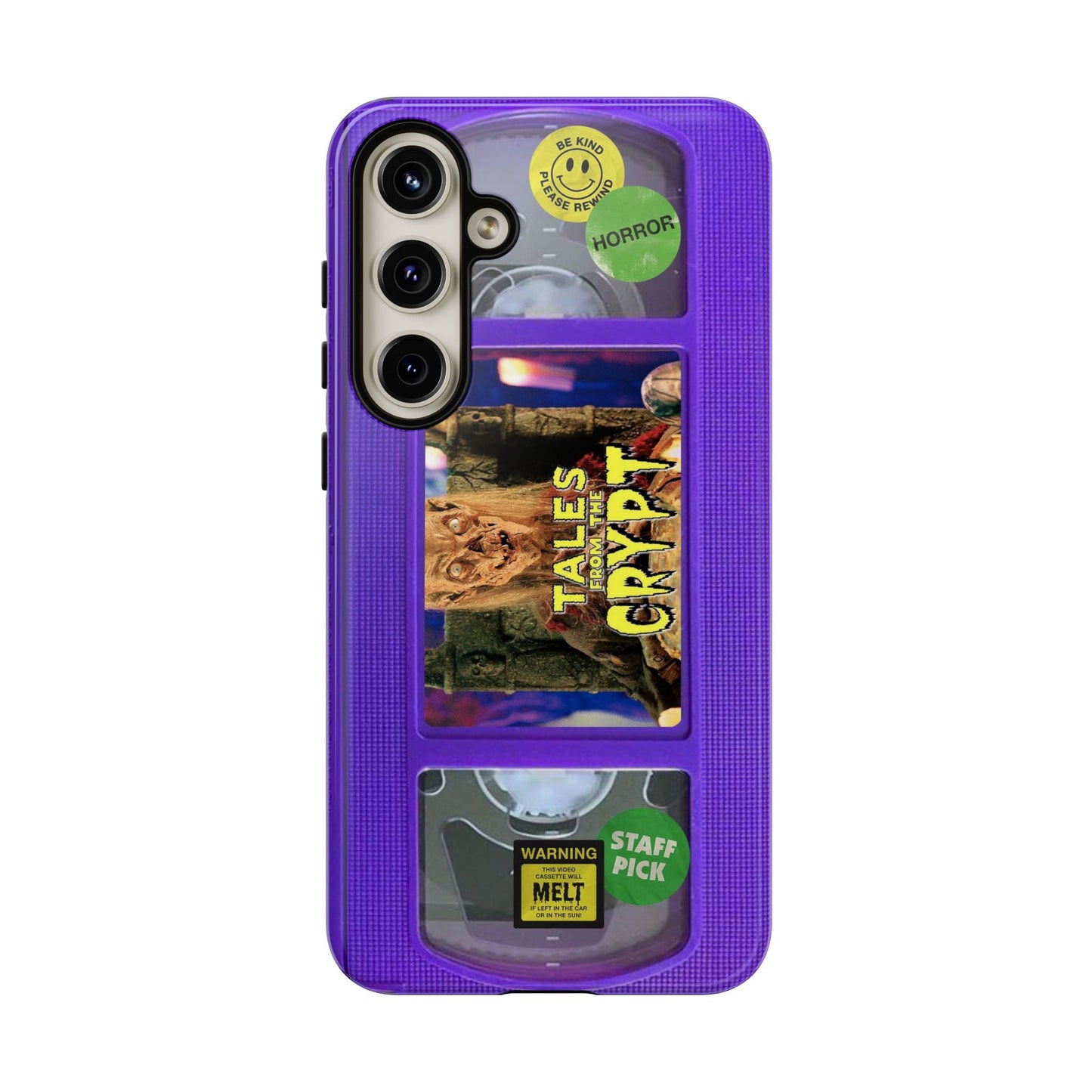 Tales Purple Edition Impact Resistant VHS Phone Case