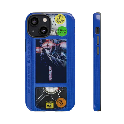 Robo cop Blue Edition VHS Phone Case