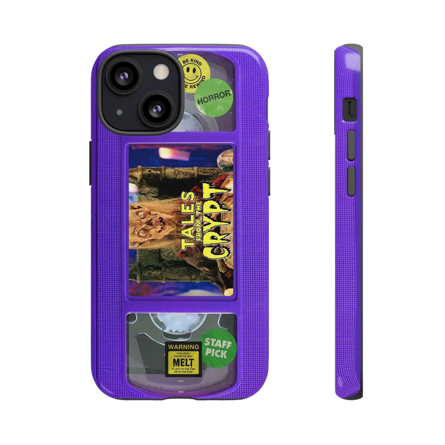 Tales Purple Edition Impact Resistant VHS Phone Case