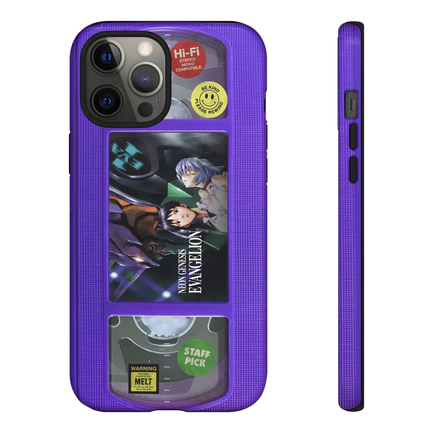 NG Evangelion Purple Edition VHS Phone Case