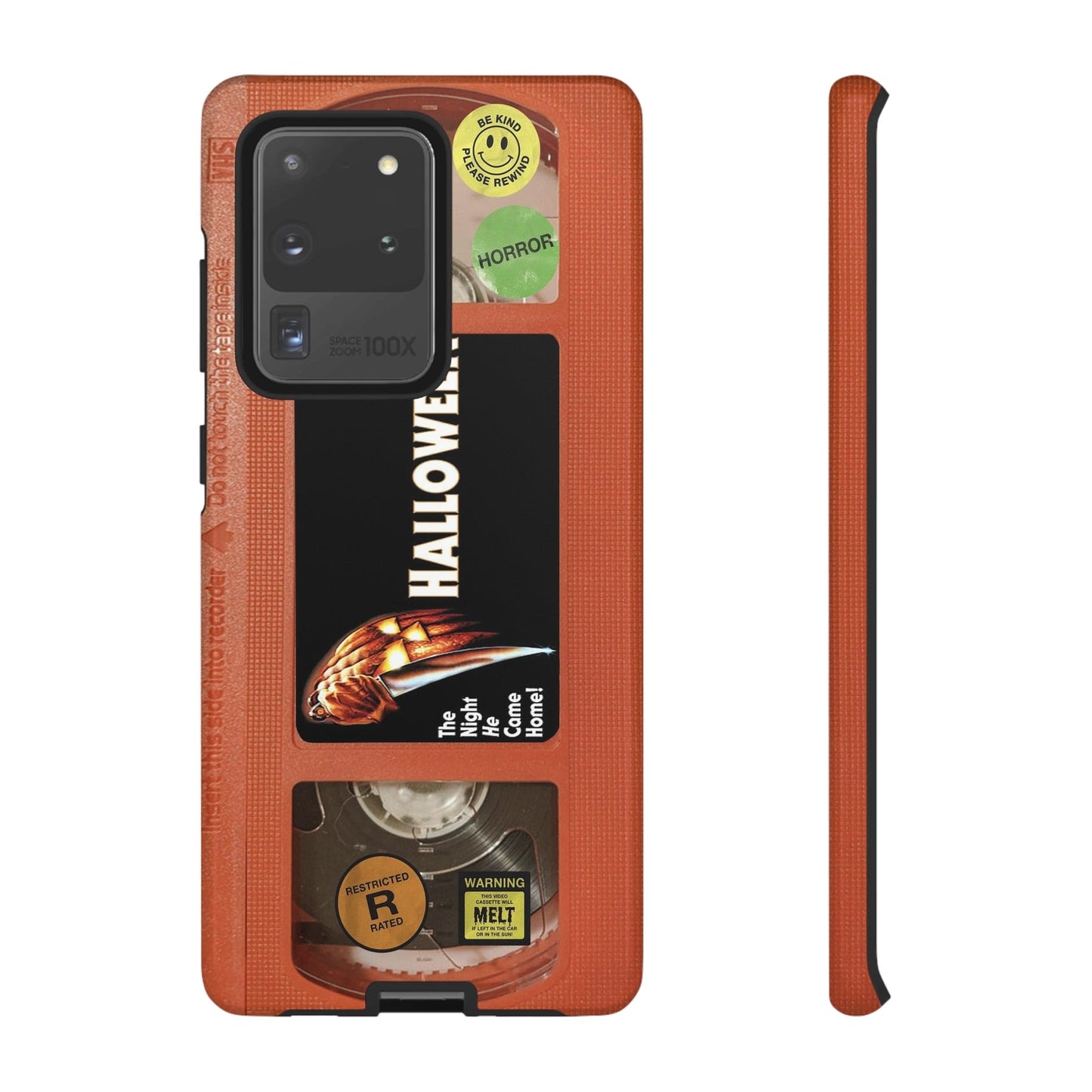 Halloween Orange Edition VHS Phone Case