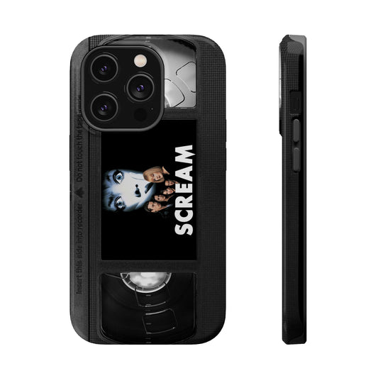 Scream MagSafe Impact Resistant VHS Phone Case