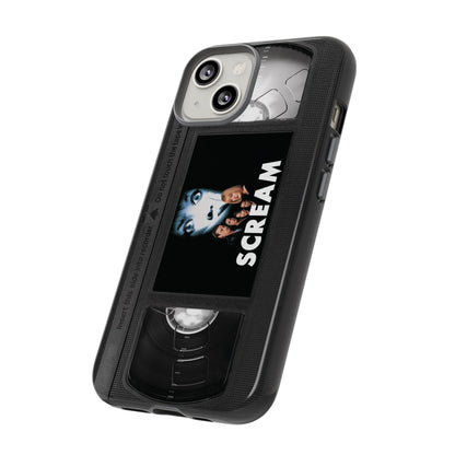 Scream VHS Impact Resistant iPhone Case