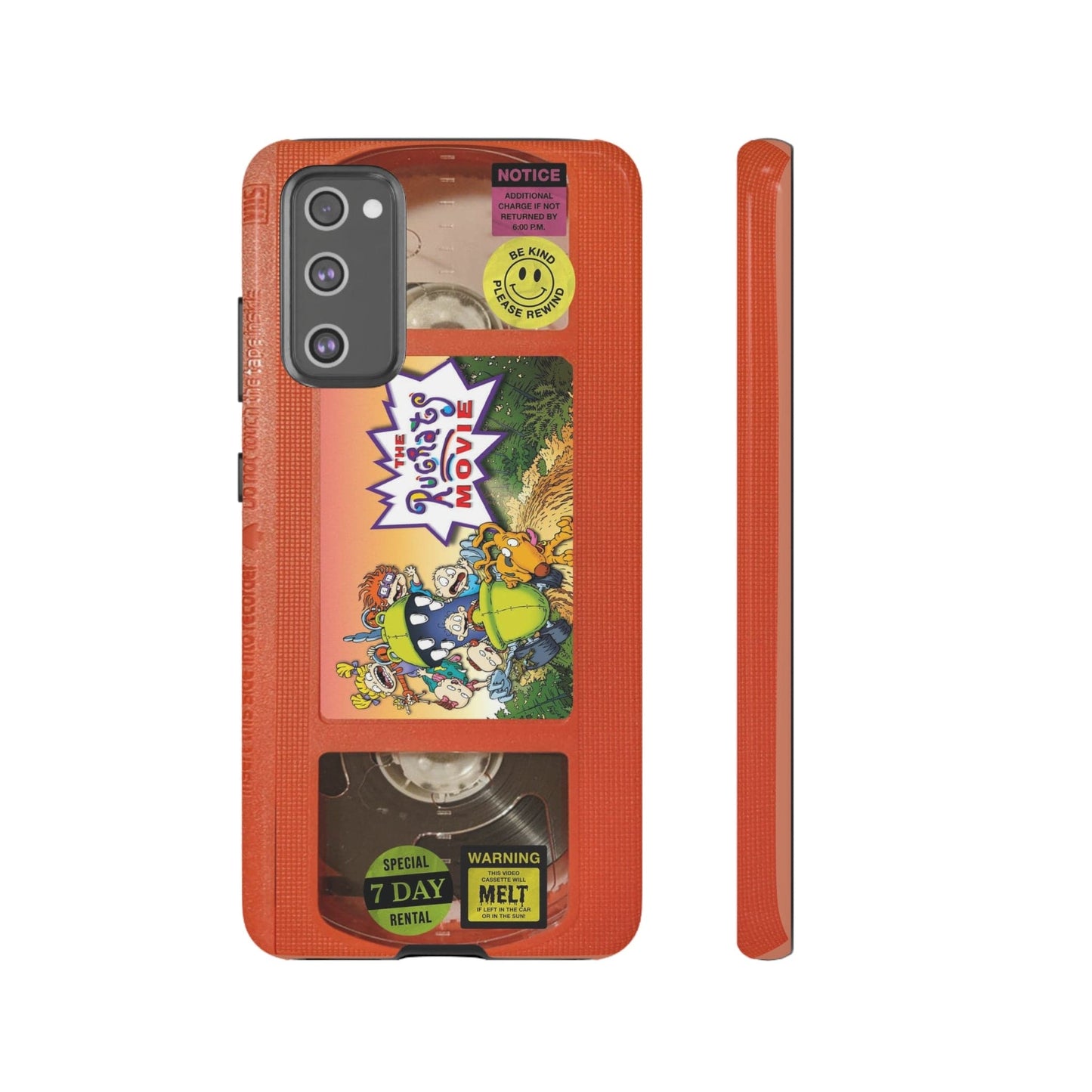 Rugrats Orange Edition VHS Phone Case