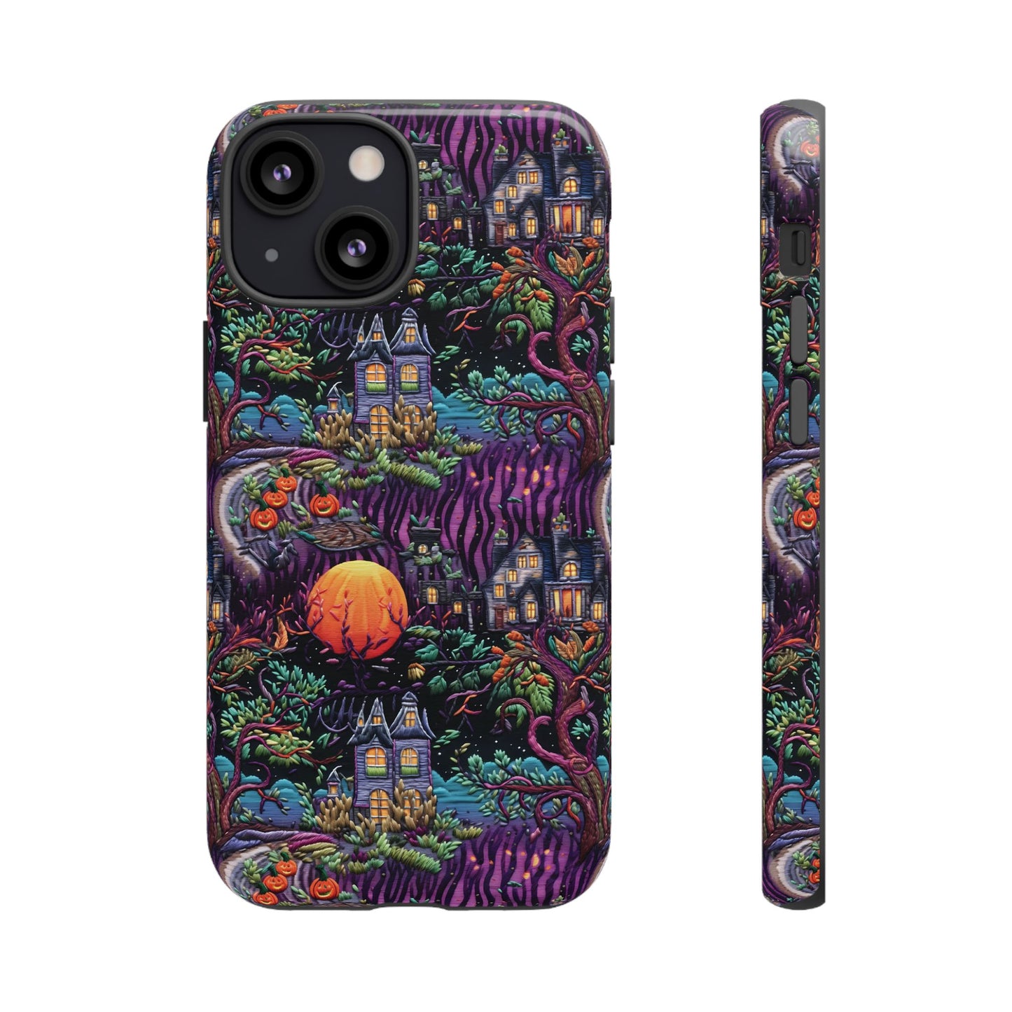 Spooky House Impact Resistant Phone Case