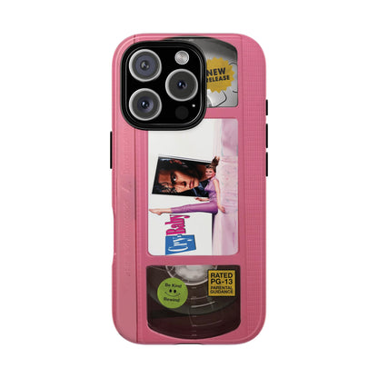 Cry Baby Pink Limited Edition Impact Resistant Vhs Phone Case