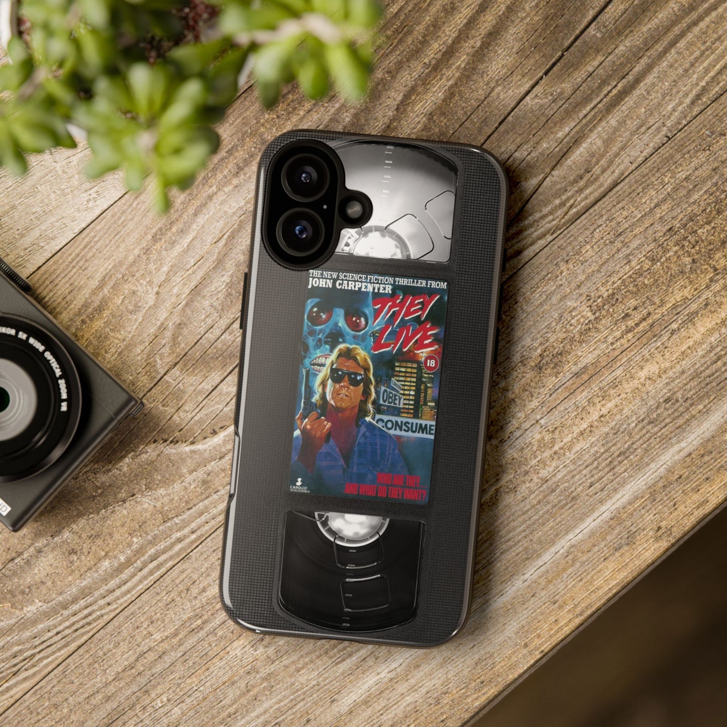They Live Impact Resistant VHS Phone Case