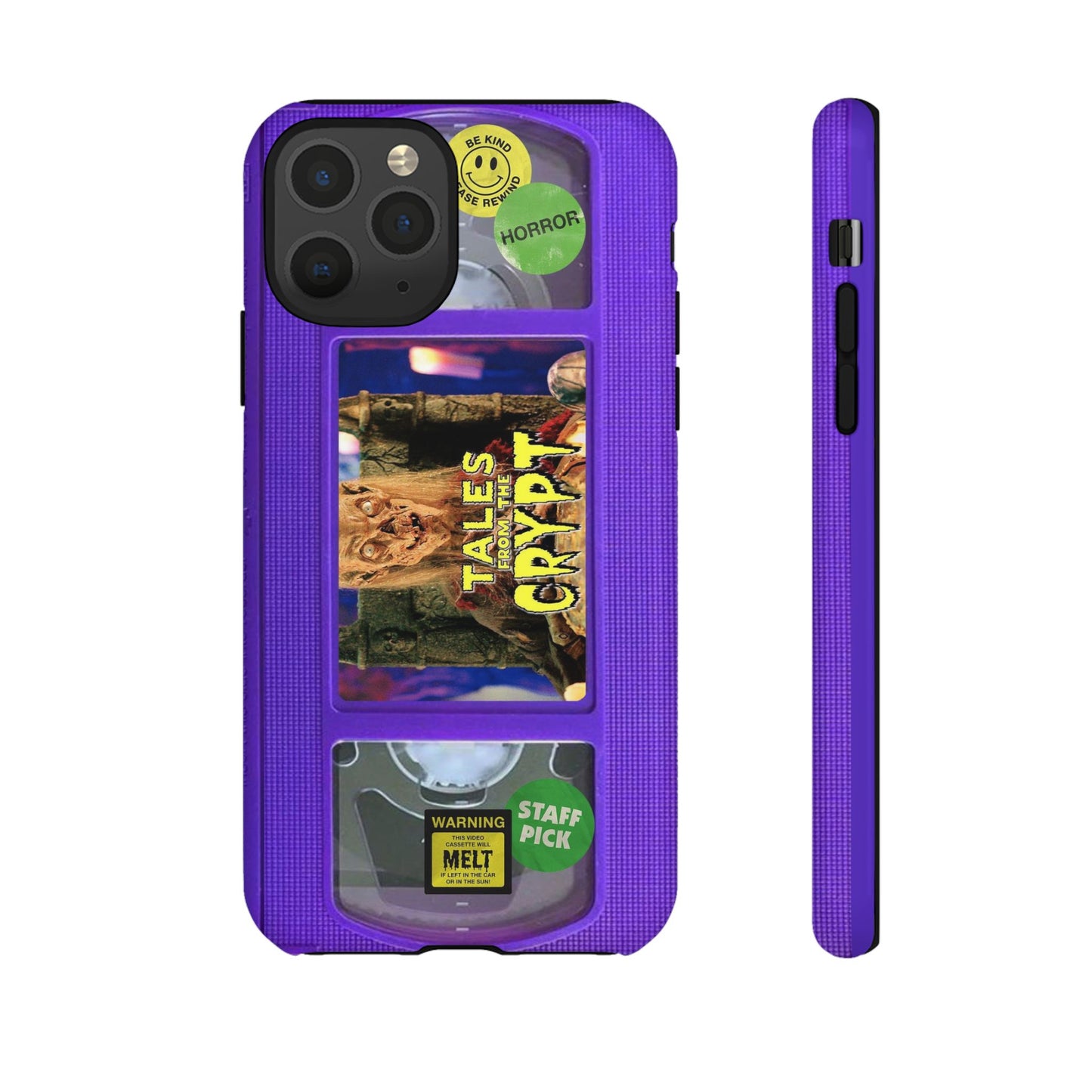 Tales Purple Edition Impact Resistant VHS Phone Case