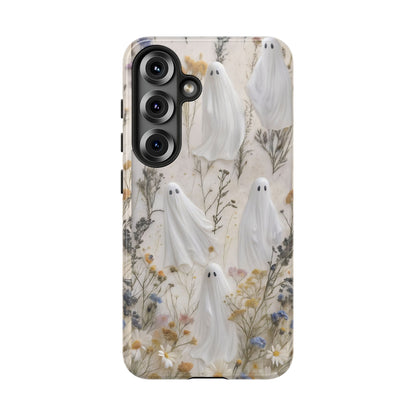 Pressed Floral Ghost Impact Resistant Phone Case