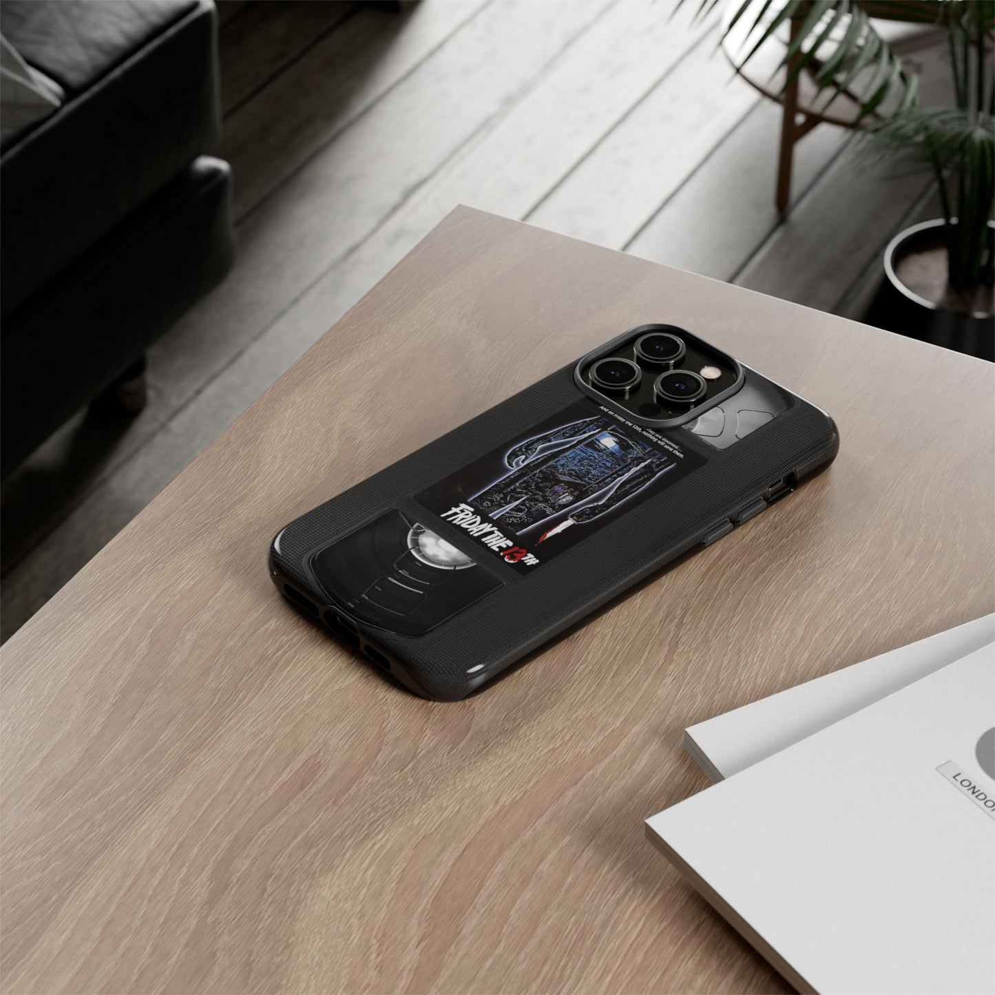 Friday XIII Impact Resistant VHS Phone Case
