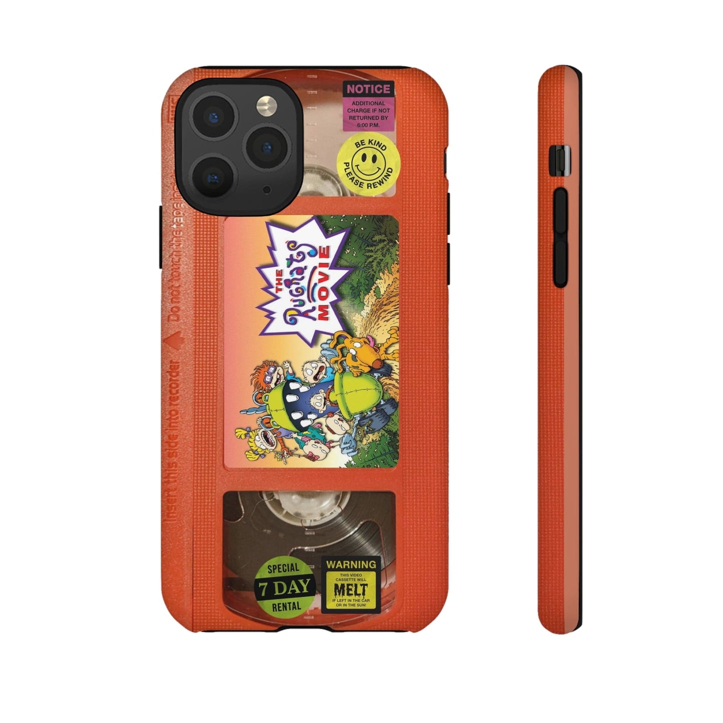 Rugrats Orange Edition VHS Phone Case