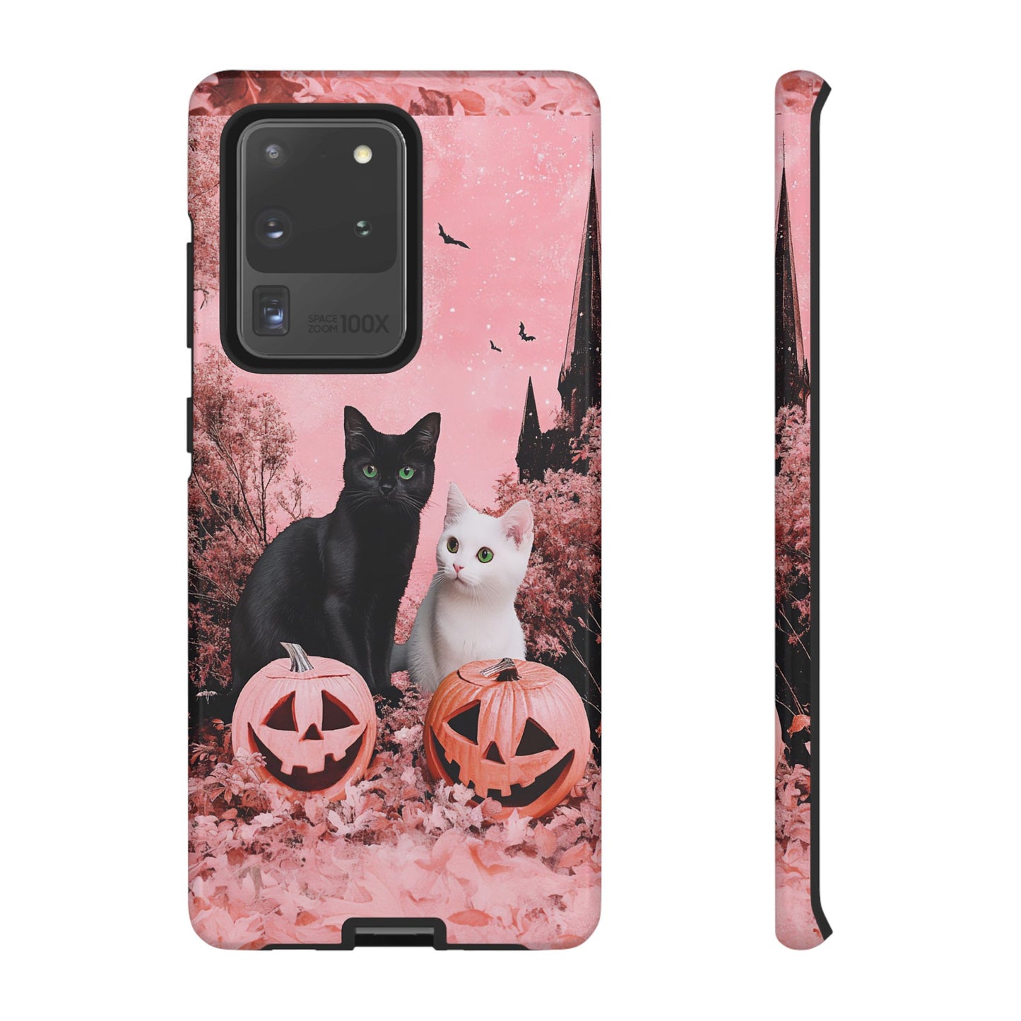 Retro Fall Kitties Impact Resistant Phone Case