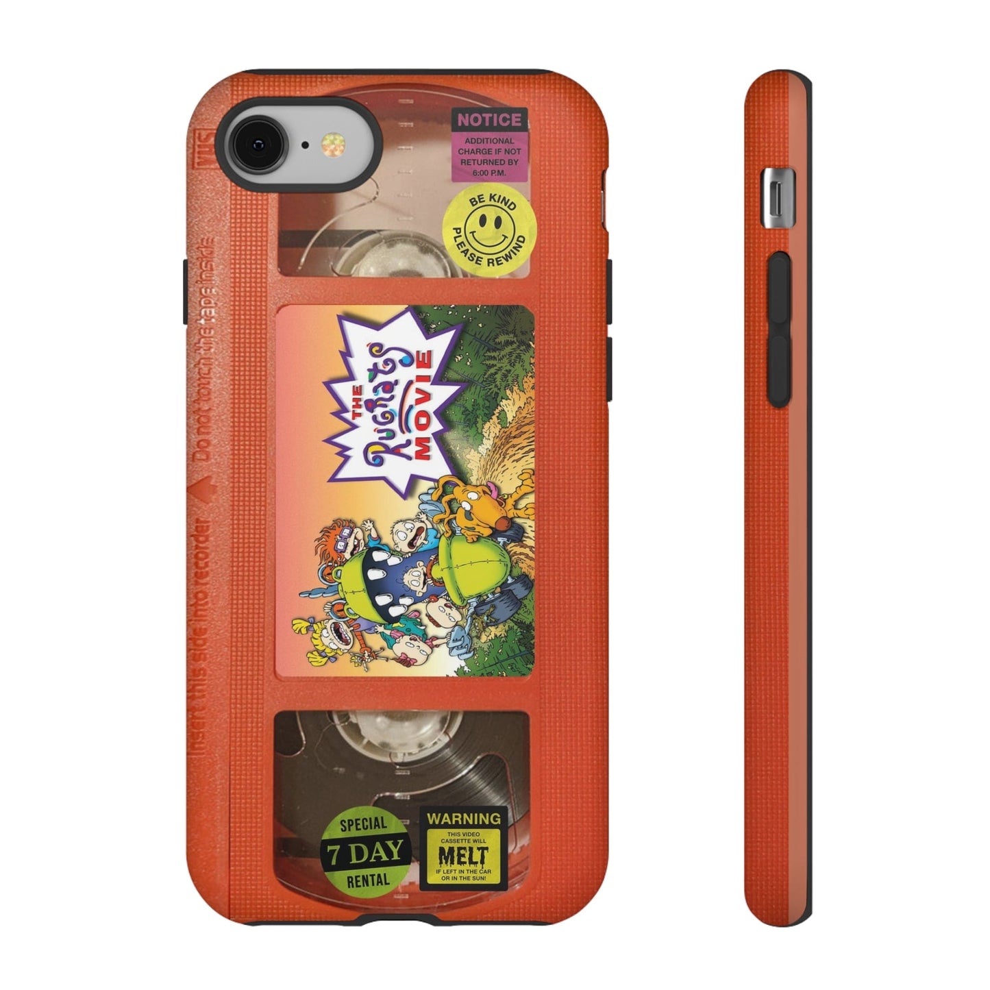 Rugrats Orange Edition VHS Phone Case