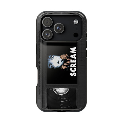 Scream MagSafe Impact Resistant VHS Phone Case