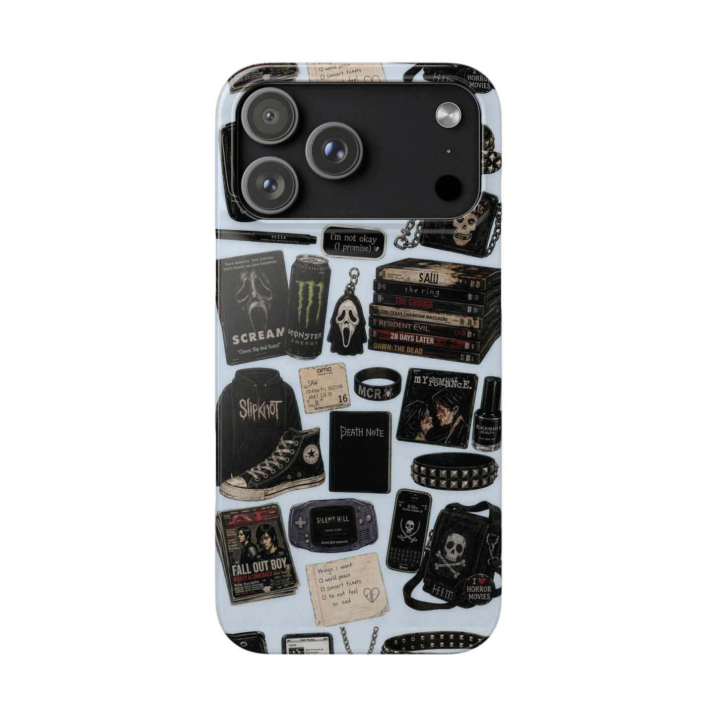 Emo 2000s Nostalgiacore Phone Case