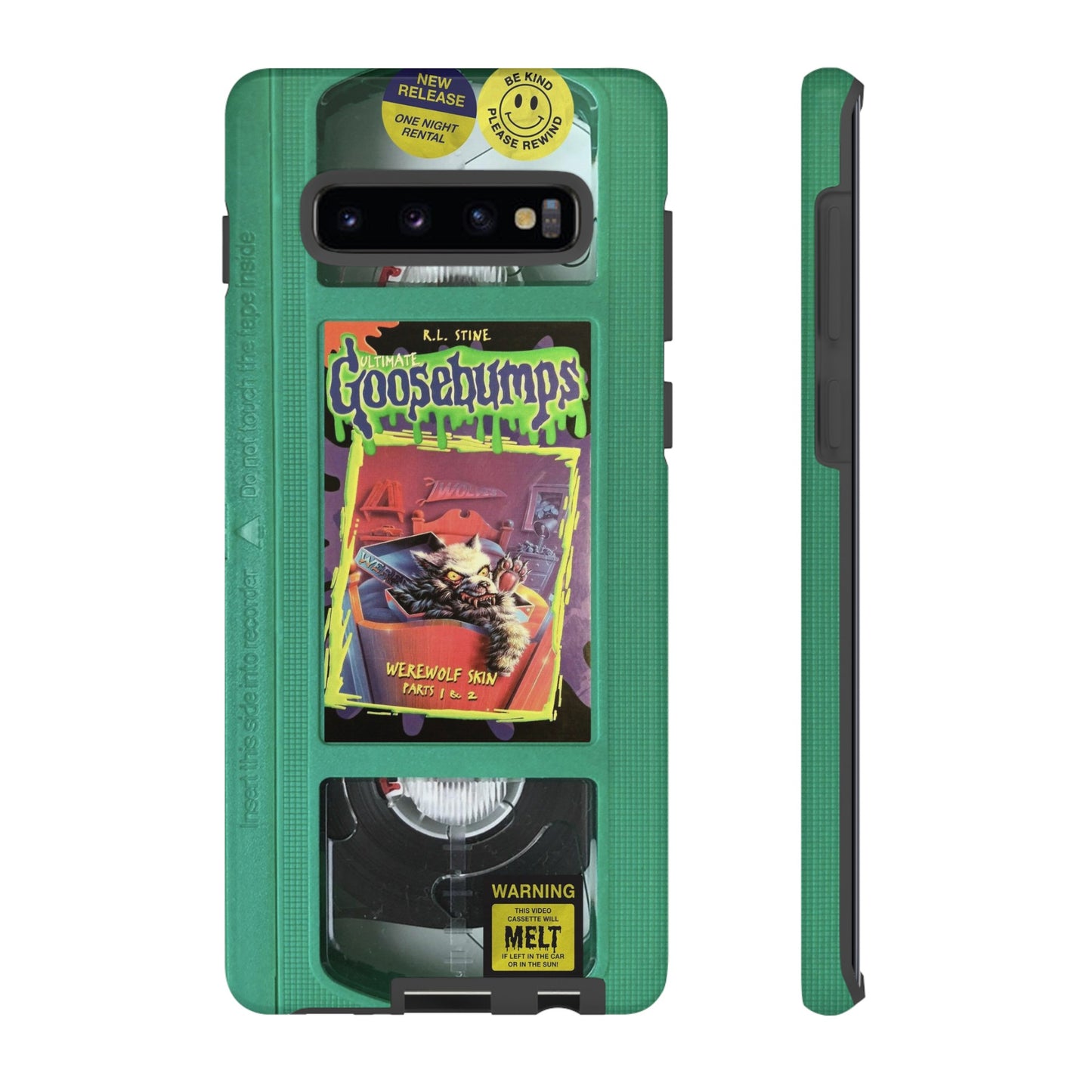 Goosebumps Green VHS Impact Resistant Case