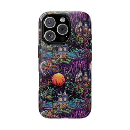 Spooky House Impact Resistant Phone Case