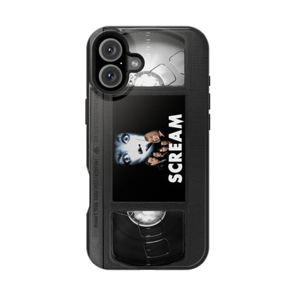 Scream MagSafe Impact Resistant VHS Phone Case