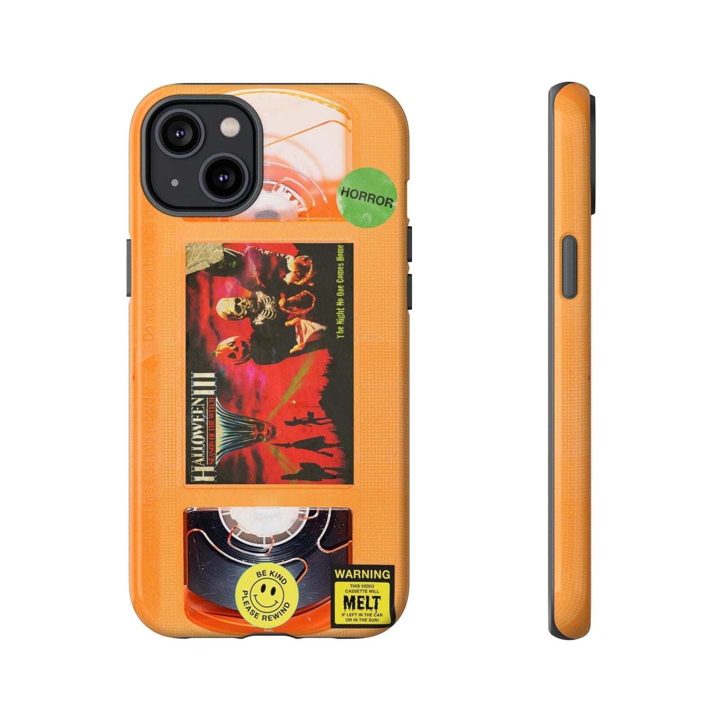 Halloween III Orange Edition Impact Resistant VHS Phone Case