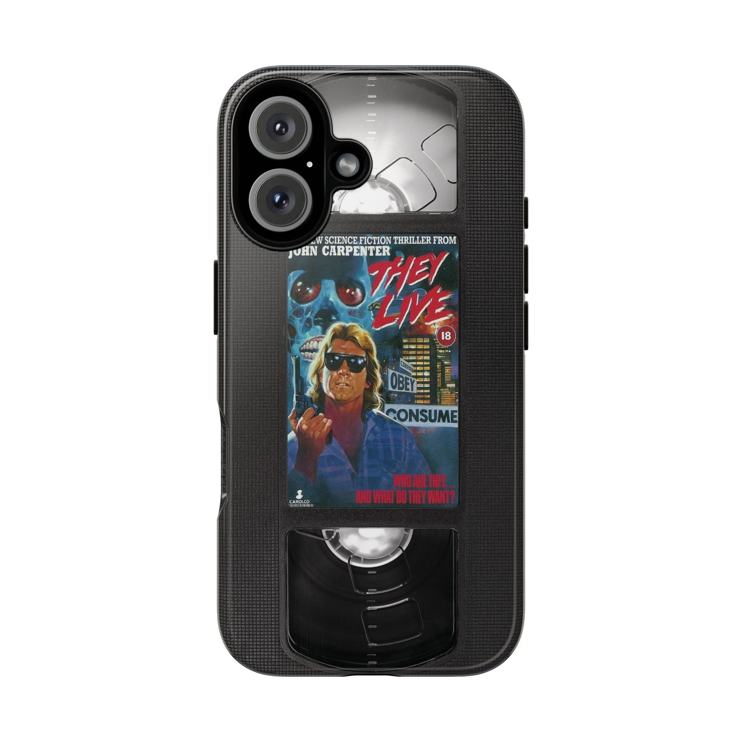 They Live Impact Resistant VHS Phone Case