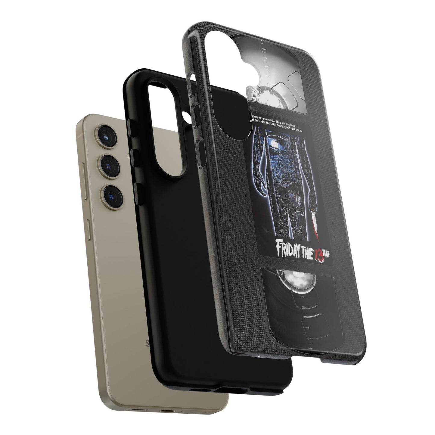 Friday XIII Impact Resistant VHS Phone Case