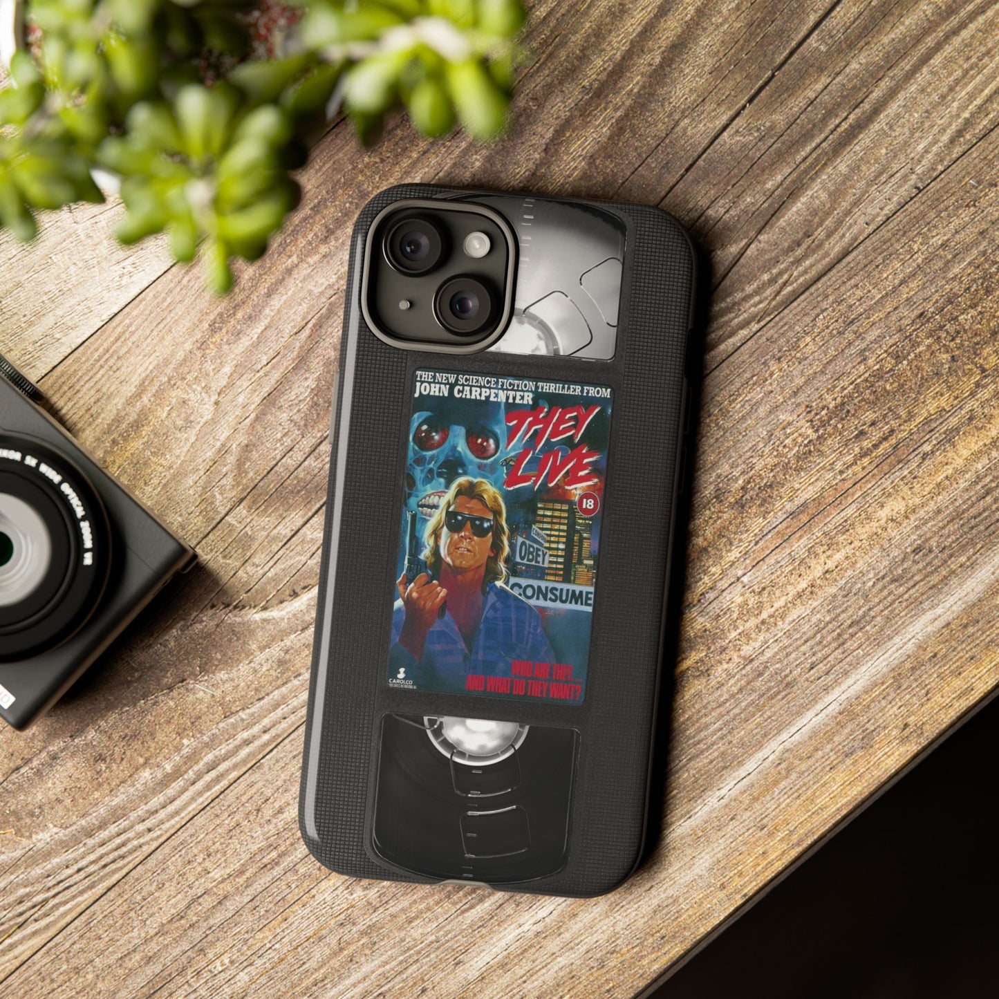 They Live Impact Resistant VHS Phone Case
