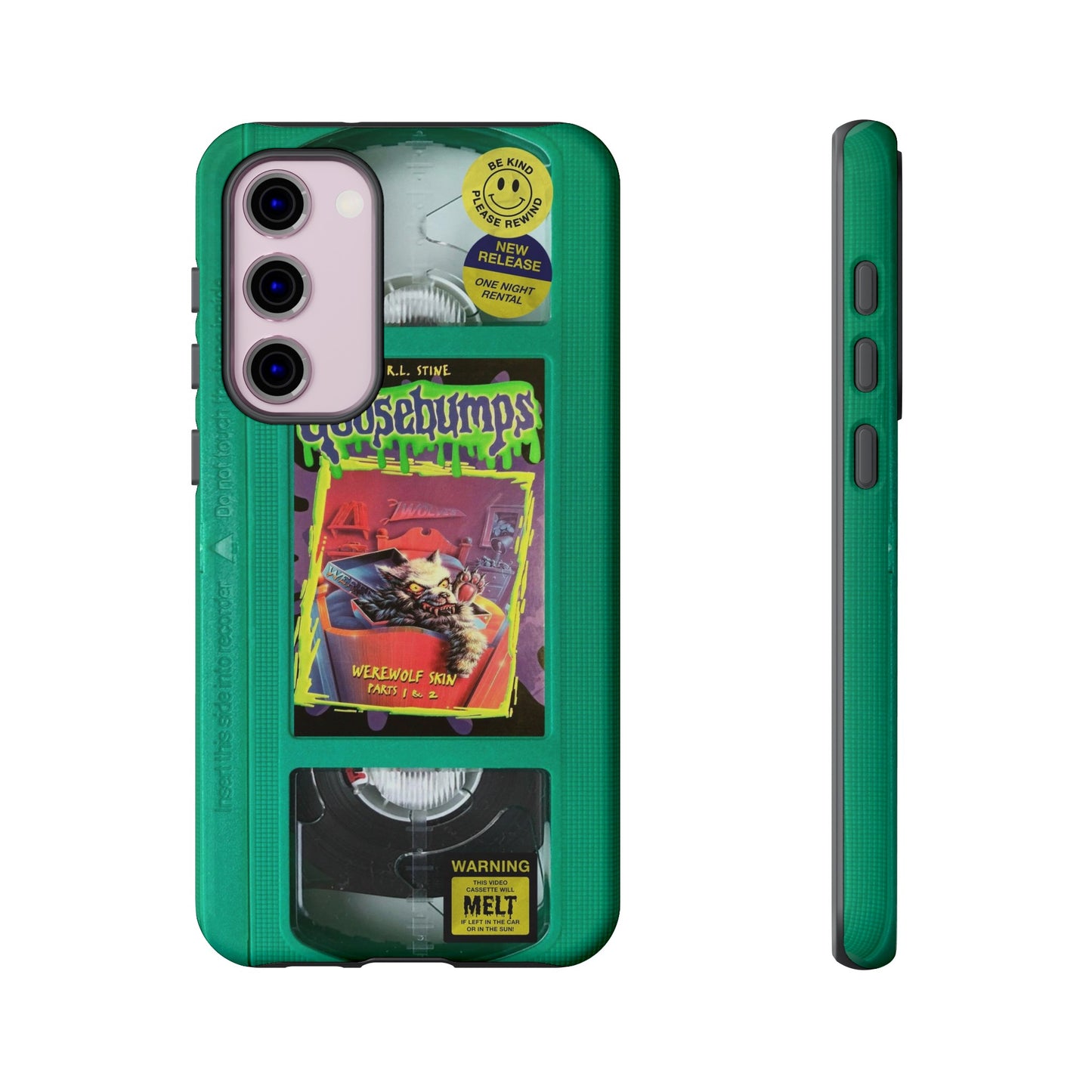 Goosebumps Green VHS Impact Resistant Case