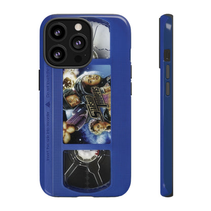 Starship Troopers Blue Impact Resistant VHS Phone Case