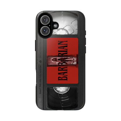 Barbarian Impact Resistant VHS Phone Case