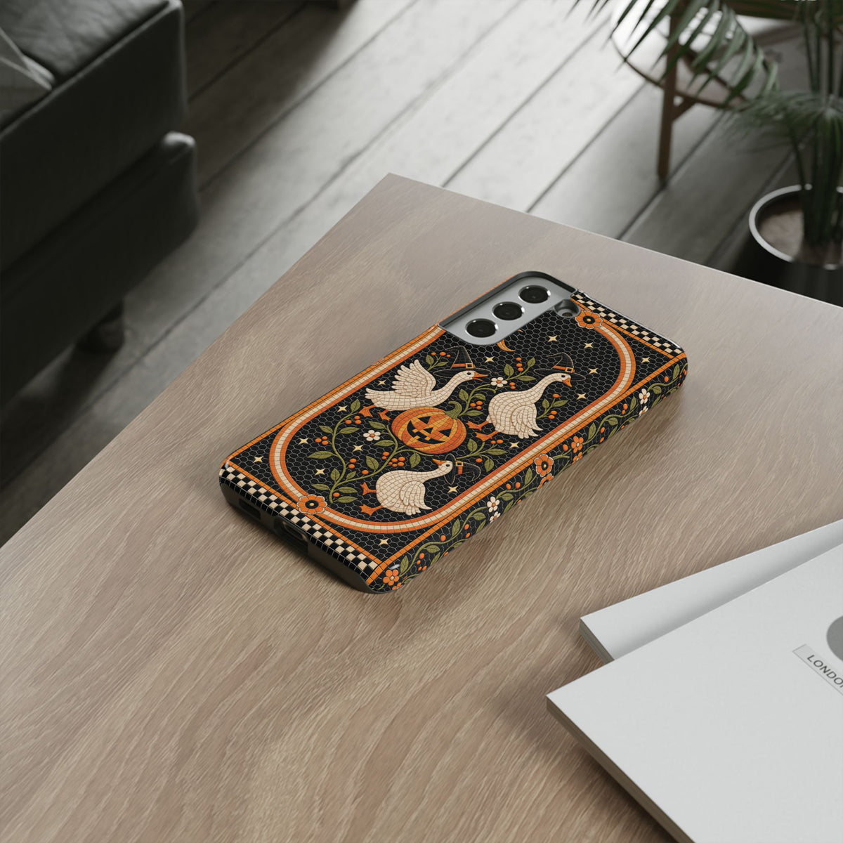 Halloween Goose Impact Resistant Phone Case